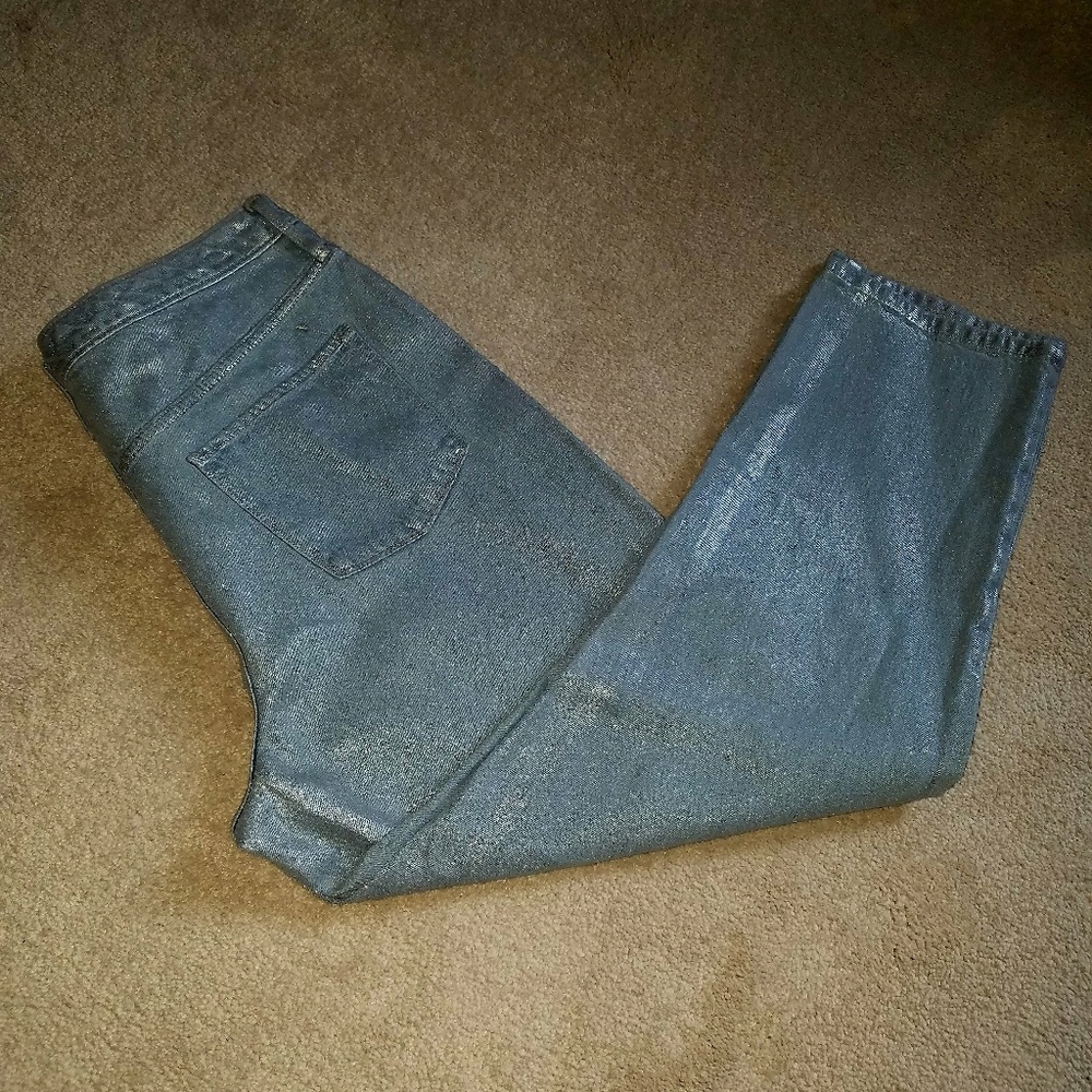 NWT! Mossimo Silver-tinted Jeans